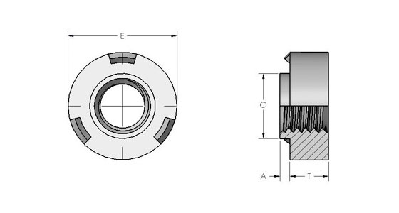 Spiralock thread store mill